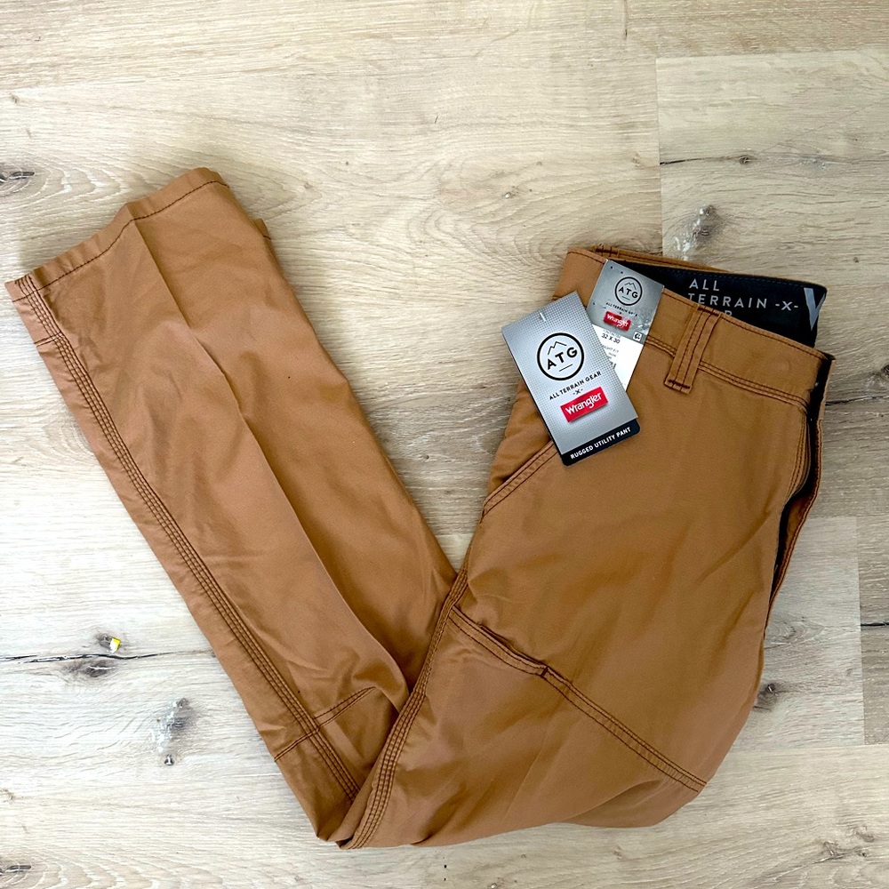 Wrangler ATG Tan Rugged Utility Pants